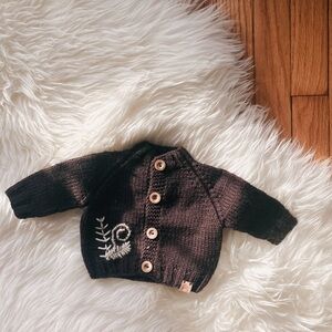 NWOT Cozy Wool Knit Cardigan for Babies